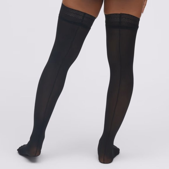 Sheertex Backseam Sheer Rip-Resist Thigh Highs - Picture 8 of 8